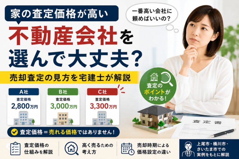 家の査定価格が高い不動産会社を選んで大丈夫？売却査定の見方を宅建士が解説